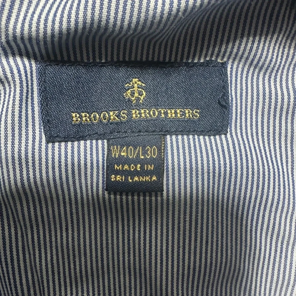 Brooks Brothers Mens Corduroy Pants Khaki‎ Green Straight Fit W40 L30 Preppy